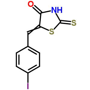 5-(4-Iodobenzylidene)rhodanine Structure,90947-00-5Structure