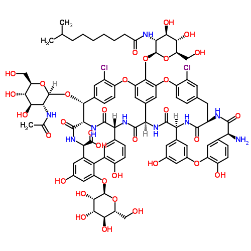 Teicoplanin a2-2 Structure,91032-26-7Structure