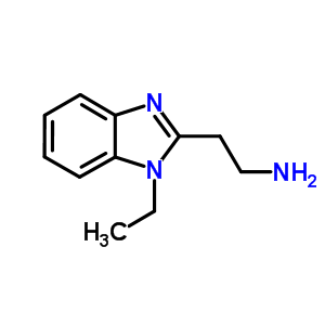 2-(1-Ethyl-1H-benzimidazol-2-yl)ethanamine Structure,910395-61-8Structure