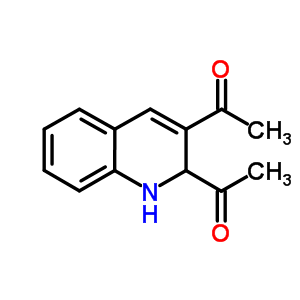 1-(2-Acetyl-1,2-dihydro-quinolin-3-yl)-ethanone Structure,910442-11-4Structure