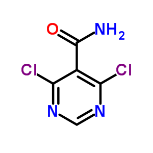 4,6-Dichloropyrimidine-5-carboxamide Structure,911461-47-7Structure