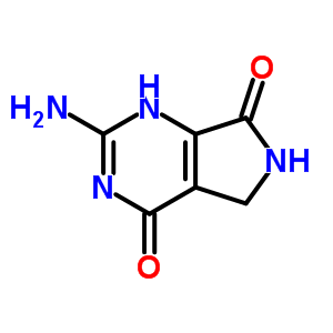 3-Amino-2,4,8-triazabicyclo[4.3.0]nona-3,10-diene-5,9-dione Structure,91184-34-8Structure