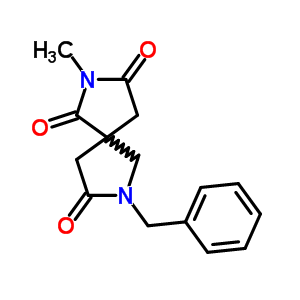 2-Methyl-7-benzyl-2,7-diazaspiro[4.4]nonane-1,3,8-trione Structure,91189-25-2Structure