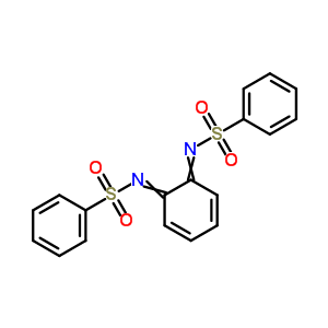 Benzenesulfonamide,n,n-3,5-cyclohexadiene-1,2-diylidenebis- Structure,91374-65-1Structure