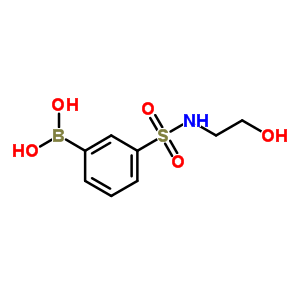 N-(2-hydroxyethyl) 3-boronobenzenesulfonamide Structure,913835-57-1Structure