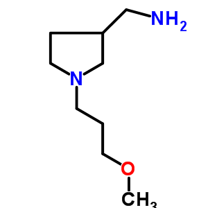 [1-(3-Methoxypropyl)-3-pyrrolidinyl]methanamine Structure,914202-87-2Structure