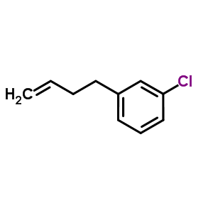 3-(But-3-en-1-yl)chlorobenzene Structure,91426-46-9Structure