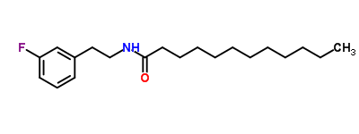 N-(3-fluorophenethyl)dodecanamide Structure,914381-27-4Structure