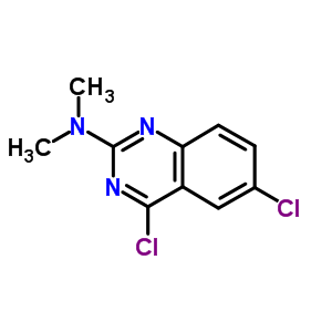 4,6-Dichloro-n,n-dimethyl-quinazolin-2-amine Structure,91539-84-3Structure