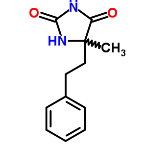 5-Methyl-5-phenethyl-imidazolidine-2,4-dione Structure,91566-67-5Structure