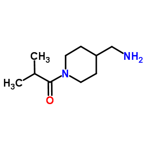 1-(1-Isobutyrylpiperidin-4-yl)methanamine Structure,915919-75-4Structure