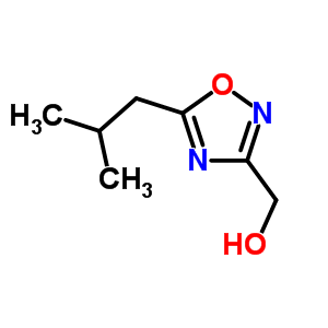 (5-Isobutyl-1,2,4-oxadiazol-3-yl)methanol Structure,915920-18-2Structure