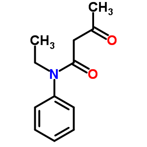 Butanamide,n-ethyl-3-oxo-n-phenyl- Structure,91640-35-6Structure