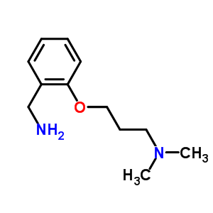 2-[3-(Dimethylamino)propoxy]benzylamine Structure,916766-87-5Structure