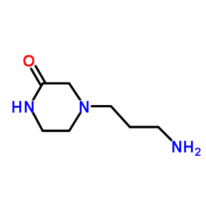 4-(3-Aminopropyl)-2-piperazinone Structure,917562-07-3Structure