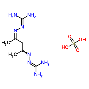 2-[[(4Z)-4-(diaminomethylidenehydrazinylidene)pentan-2-ylidene]amino]guanidine Structure,91772-96-2Structure