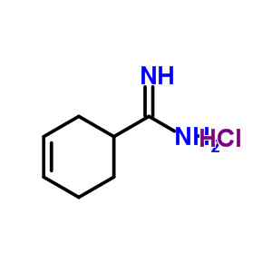 3-Cyclohexene-1-carboximidamide hydrochloride (1:1) Structure,91773-25-0Structure