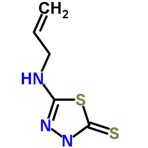 1,3,4-Thiadiazole-2(3h)-thione,5-(2-propen-1-ylamino)- Structure,91780-33-5Structure