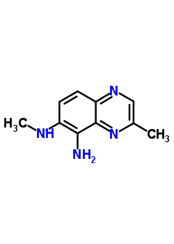 N6,3-dimethyl-5,6-quinoxalinediamine Structure,92116-67-1Structure