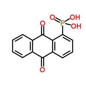 9,10-Dioxo-9,10-dihydro-1-anthracenylphosphonic acid Structure,92161-00-7Structure