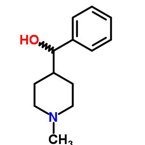 4-Piperidinemethanol,1-methyl-a-phenyl- Structure,92196-29-7Structure