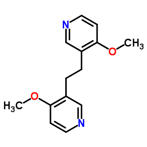 4-Methoxy-3-[2-(4-methoxypyridin-3-yl)ethyl]pyridine Structure,92255-82-8Structure