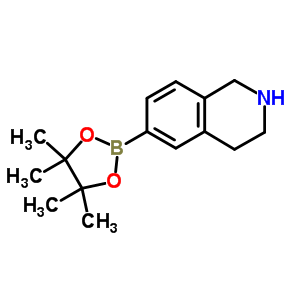 1,2,3,4-Tetrahydro-6-(4,4,5,5-tetramethyl-1,3,2-dioxaborolan-2-yl)-isoquinoline Structure,922718-55-6Structure