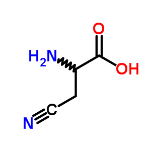 Alanine, 3-cyano- Structure,923-01-3Structure