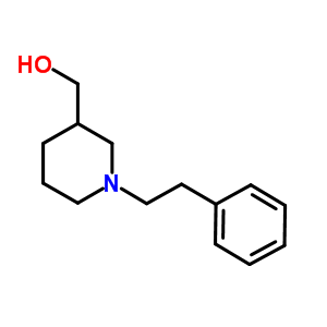 [1-(2-Phenylethyl)piperidin-3-yl]methanol Structure,92322-05-9Structure