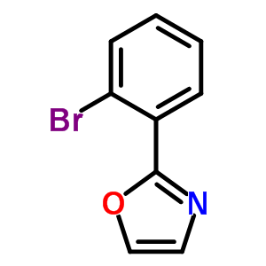 2-(2-Bromophenyl)oxazole Structure,92346-48-0Structure