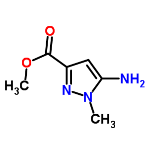 Methyl 5-amino-1-methyl-1h-pyrazole-3-carboxylate Structure,92406-53-6Structure