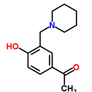 1-(4-Hydroxy-3-piperidin-1-ylmethyl-phenyl)-ethanone Structure,92500-17-9Structure