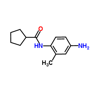 N-(4-amino-2-methylphenyl)cyclopentanecarboxamide Structure,926227-21-6Structure