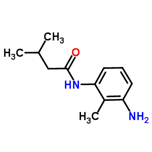 N-(3-amino-2-methylphenyl)-3-methylbutanamide Structure,926237-37-8Structure