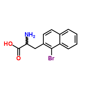 2-Naphthalenepropanoicacid, a-amino-1-bromo- Structure,92634-96-3Structure