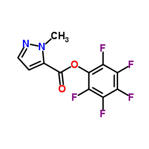 Pentafluorophenyl 1-methyl-1h-pyrazole-5-carboxylate Structure,926921-64-4Structure