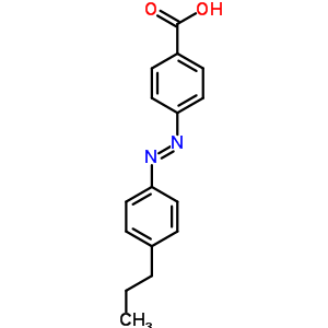 4-(4-Propylphenyl)diazenylbenzoic acid Structure,92966-23-9Structure