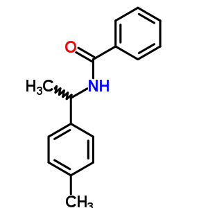 Benzamide,n-[1-(4-methylphenyl)ethyl]- Structure,93007-79-5Structure