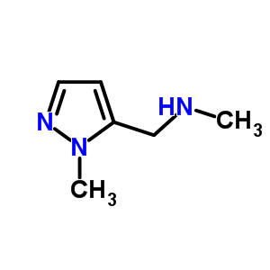 Methyl-(2-methyl-2H-pyrazol-3-ylmethyl)-amine Structure,930111-04-9Structure