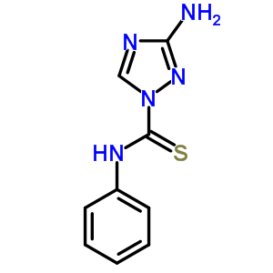 3-Amino-n-phenyl-1,2,4-triazole-1-carbothioamide Structure,93114-31-9Structure