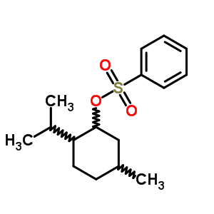 Cyclohexanol,5-methyl-2-(1-methylethyl)-, 1-benzenesulfonate Structure,93157-15-4Structure