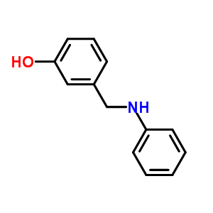 3-(Anilinomethyl)phenol Structure,93189-07-2Structure