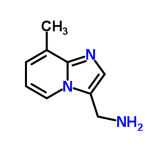 1-(8-Methylimidazo[1,2-a]pyridin-3-yl)methanamine Structure,933707-48-3Structure