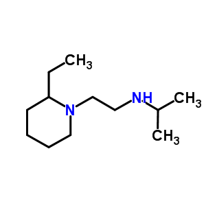 N-[2-(2-Ethylpiperidin-1-yl)ethyl]-N-isopropylamine Structure,933738-34-2Structure