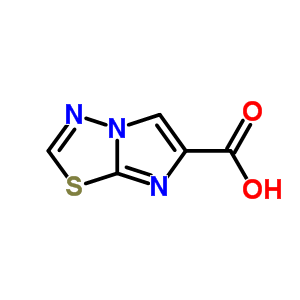 Imidazo[2,1-b][1,3,4]thiadiazole-6-carboxylic acid Structure,933760-01-1Structure