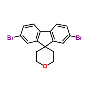 2,7-Dibromo-2’,3’,5’,6’-tetrahydrospirofluorene-9,4’-pyran Structure,934269-17-7Structure