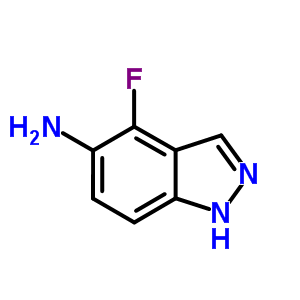 4-Fluoro-1H-indazol-5-amine Structure,935250-69-4Structure