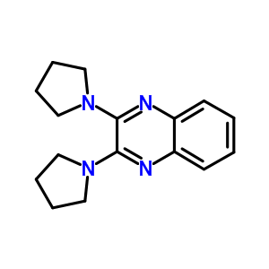 2,3-Dipyrrolidin-1-ylquinoxaline Structure,93538-75-1Structure