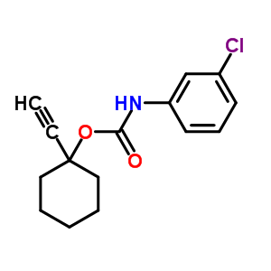 (1-Ethynylcyclohexyl) n-(3-chlorophenyl)carbamate Structure,93867-00-6Structure