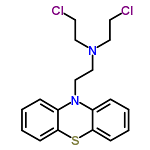 2-Chloro-n-(2-chloroethyl)-n-(2-phenothiazin-10-ylethyl)ethanamine Structure,93947-04-7Structure